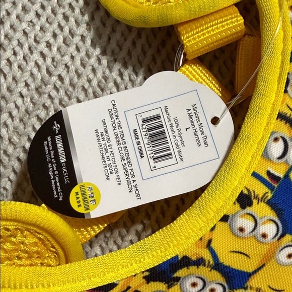 Dog Harness - Yellow and Blue Minions - Picture 2 of 3